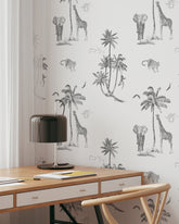 Safari Tropical Wallpaper